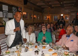 Harry Belafonte, Pamela Frank , Billie Jean King Photo