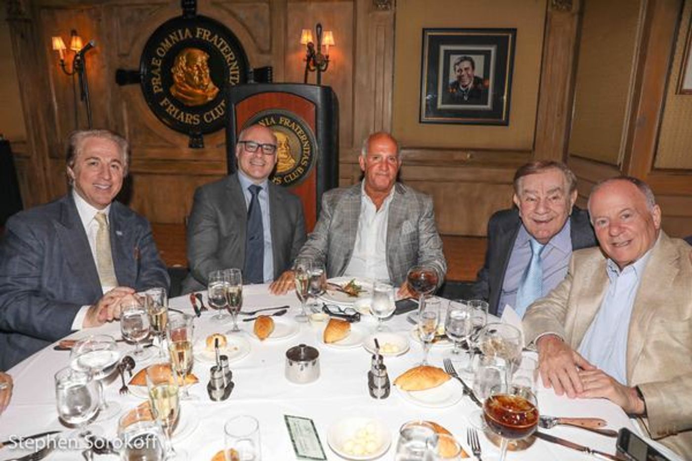 Photo Coverage: Gov. Cuomo, Harry Belafonte, and Others Join Friars In Saluting Mayor David Dinkins on His 90th  Image