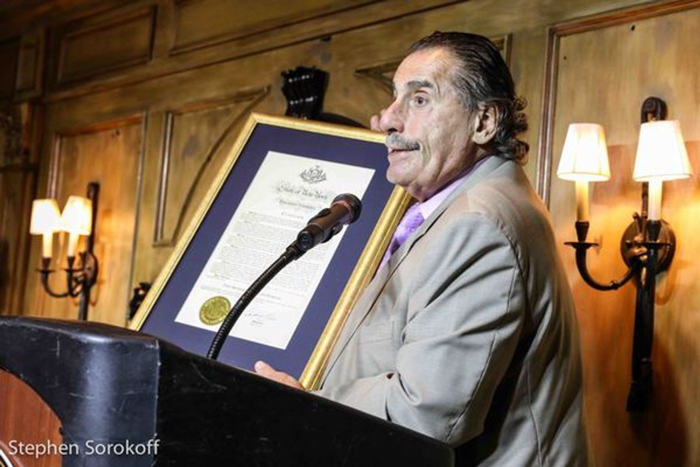 Photo Coverage: Gov. Cuomo, Harry Belafonte, and Others Join Friars In Saluting Mayor David Dinkins on His 90th  Image