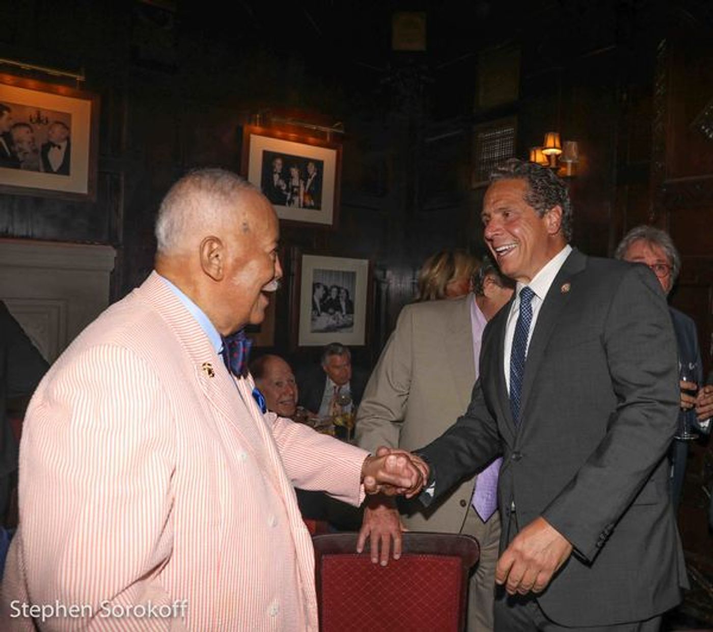 Photo Coverage: Gov. Cuomo, Harry Belafonte, and Others Join Friars In Saluting Mayor David Dinkins on His 90th  Image