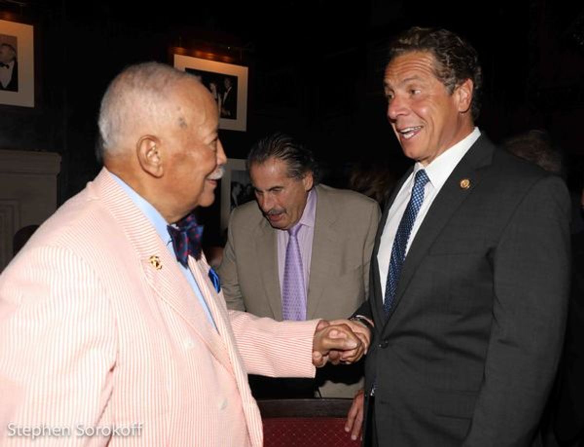 David Dinkins & Michael Gyure at 