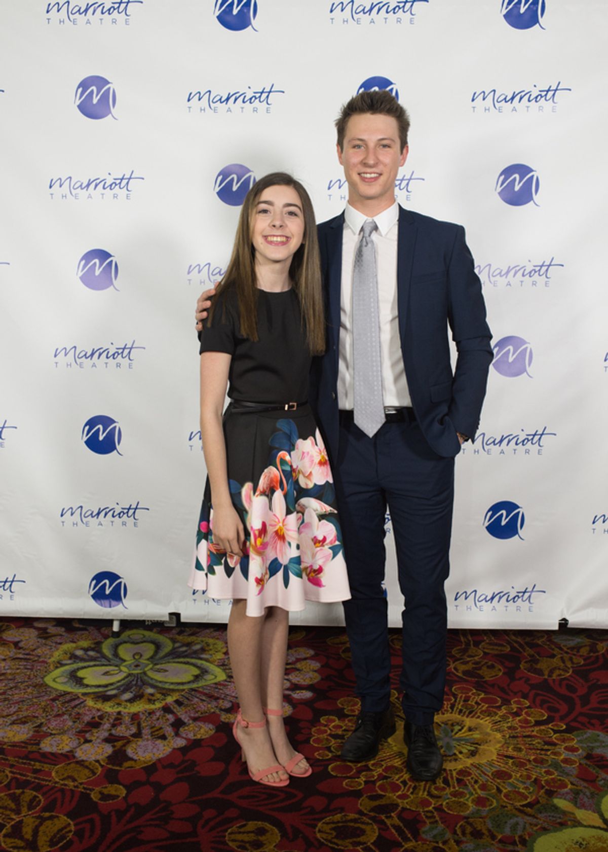 Brooke MacDougal and Tanner Hake at 