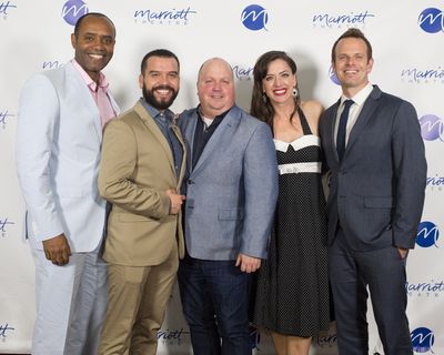 Nathaniel Stampley, William Carlos Angulo, Nick Bowling, Kathy Voytko, and Ryan T Nel Photo