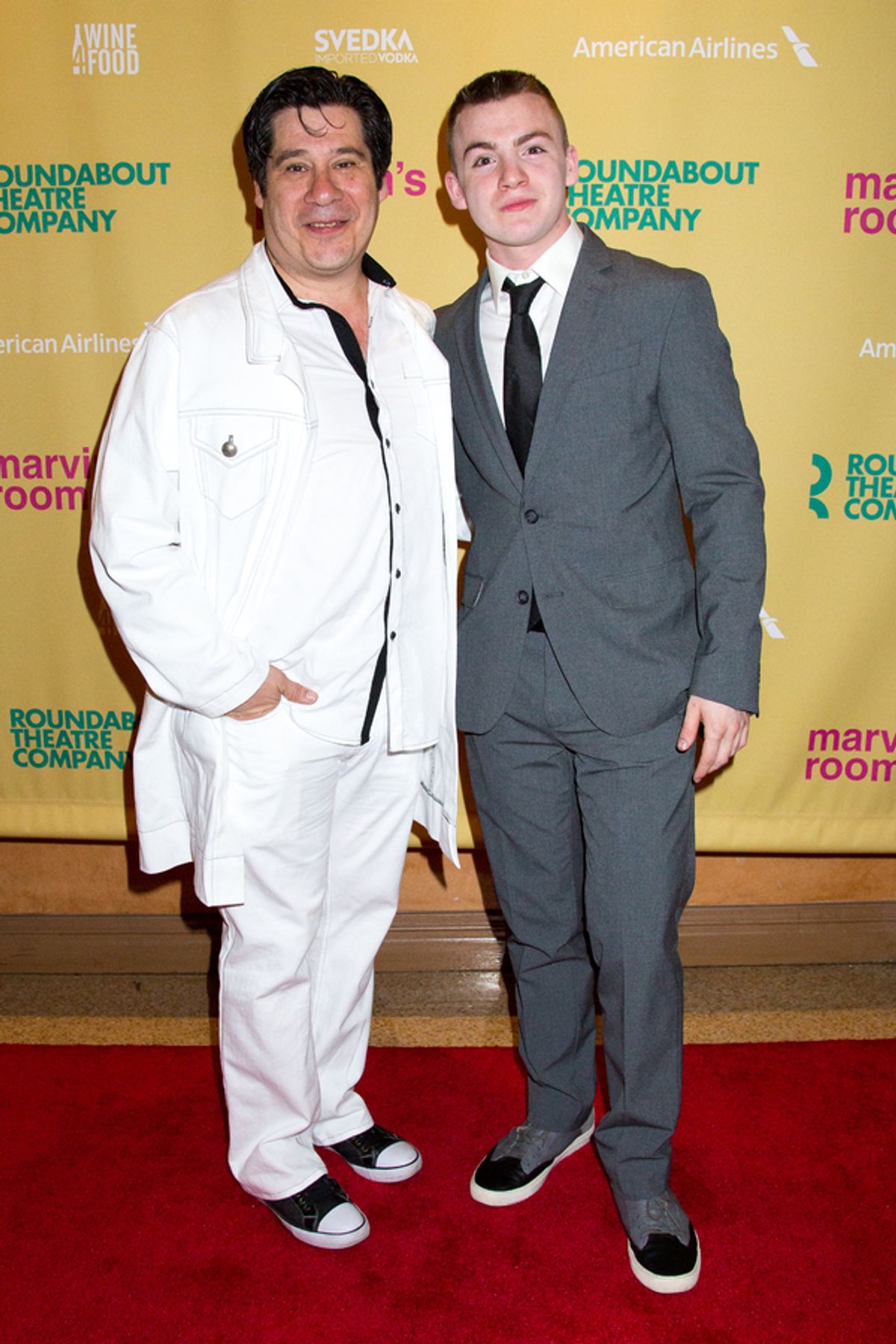 Triney Sandoval, Jack DiFalco at 