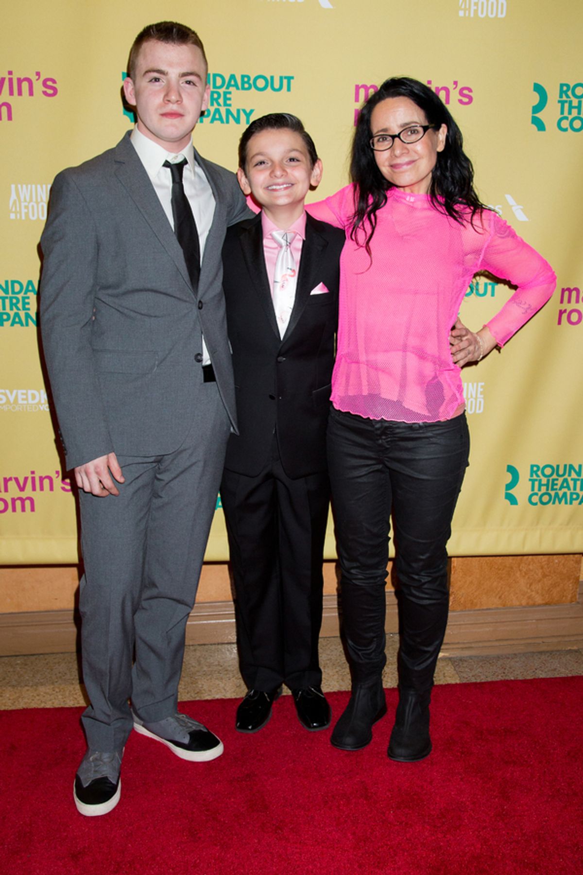 Jack DiFalco, Luca Padovan, Janeane Garofalo at 