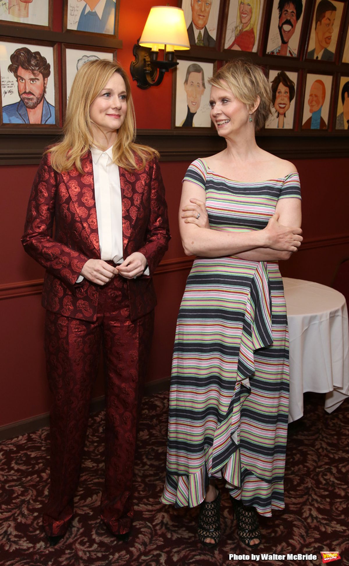 Laura Linney and Cynthia Nixon  at 