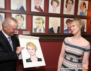 Max Klimavicius and Cynthia Nixon  Photo