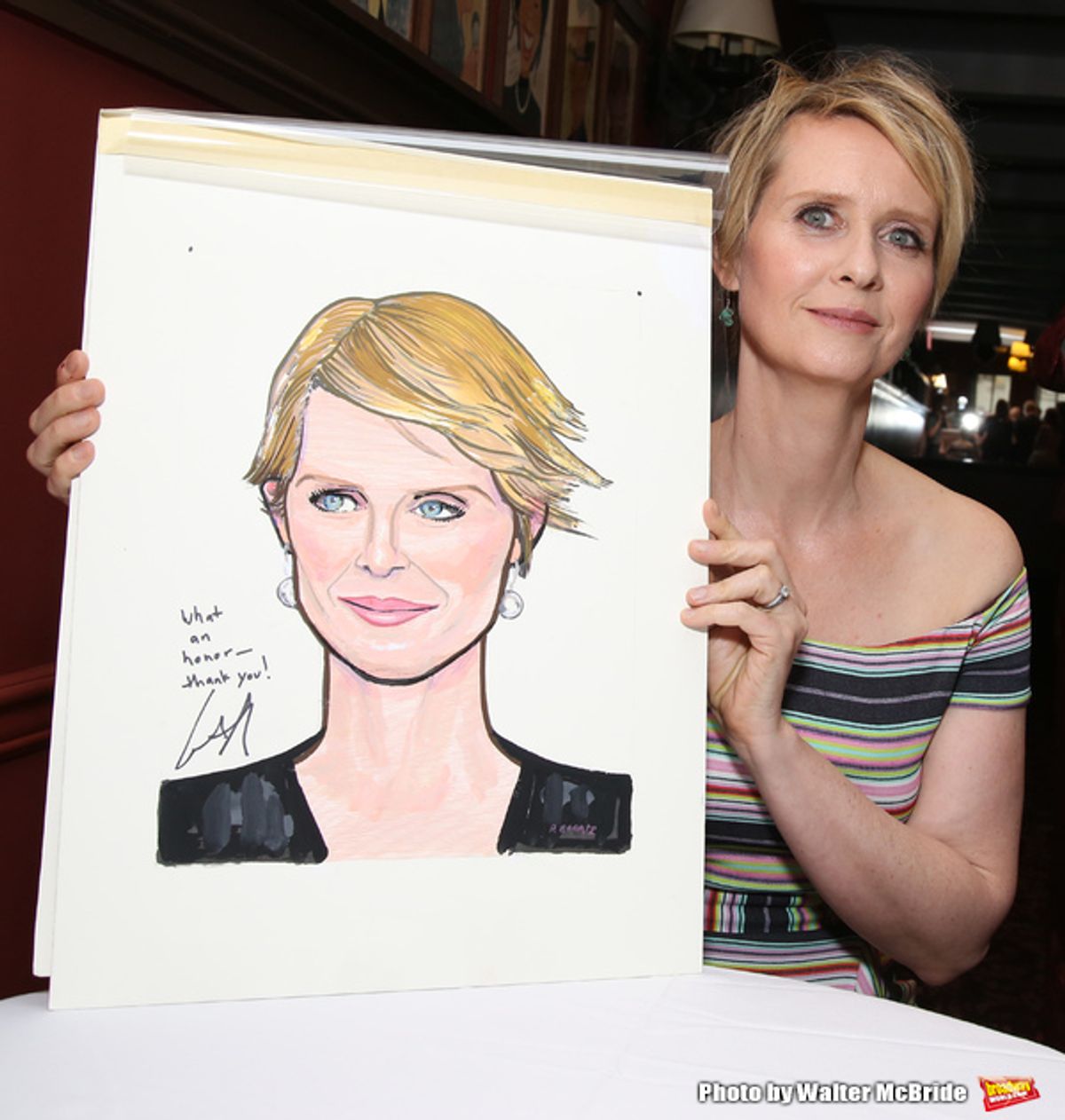 Cynthia Nixon  at 