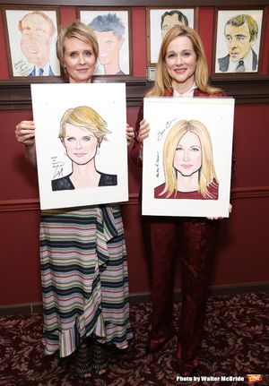 Cynthia Nixon and Laura Linney  Photo