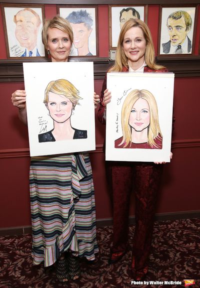 Cynthia Nixon and Laura Linney  Photo