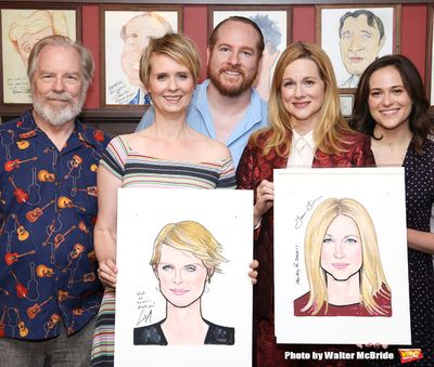 Michael McKean, Cynthia Nixon, Laura Linney, Francesca Carpanini and Michael Benz  Photo
