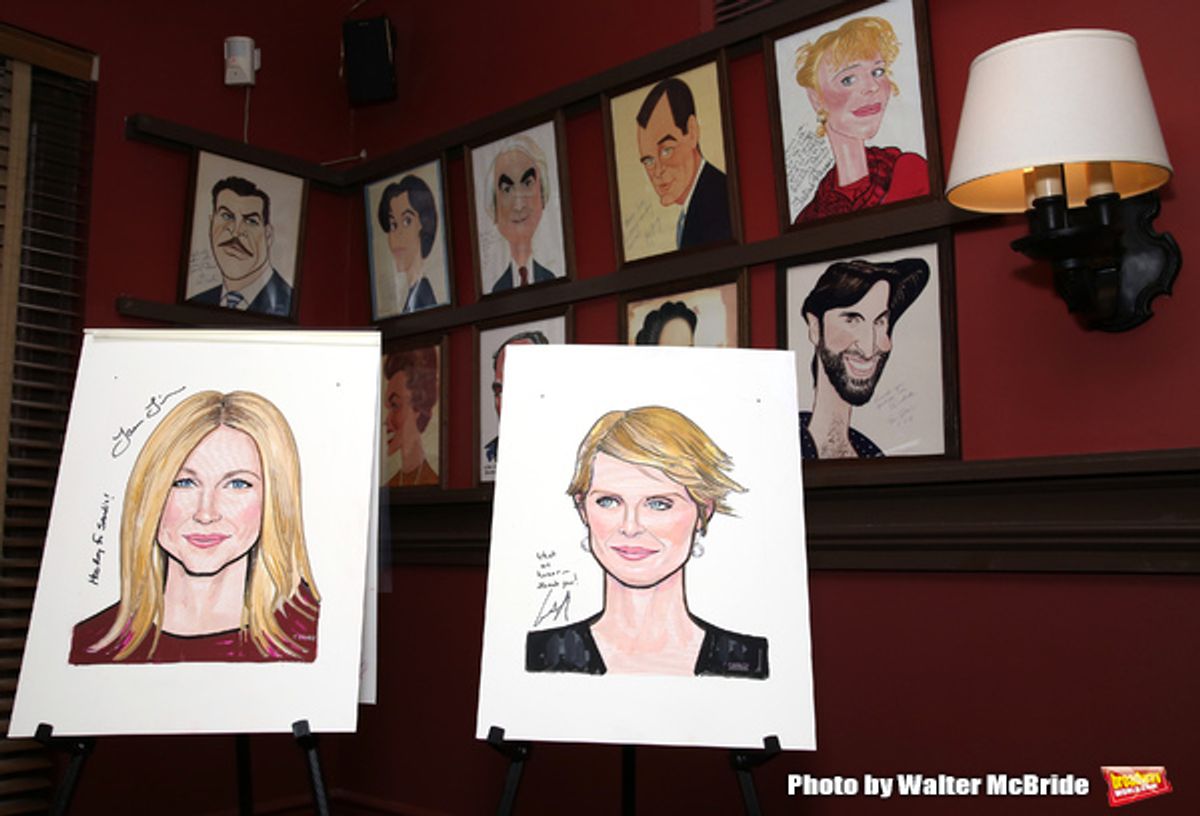 Laura Linney and Cynthia Nixon  at 