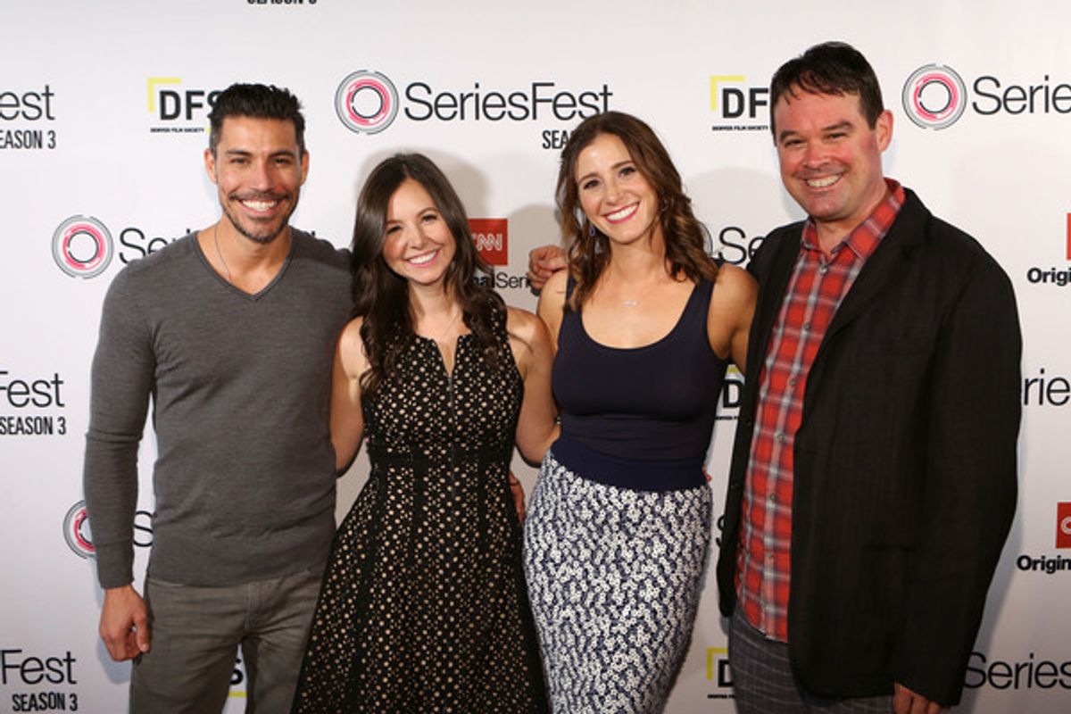 Justin Klosky, Randi Kleiner, Kaily Smith Westbrook, and Brian Brooks at 