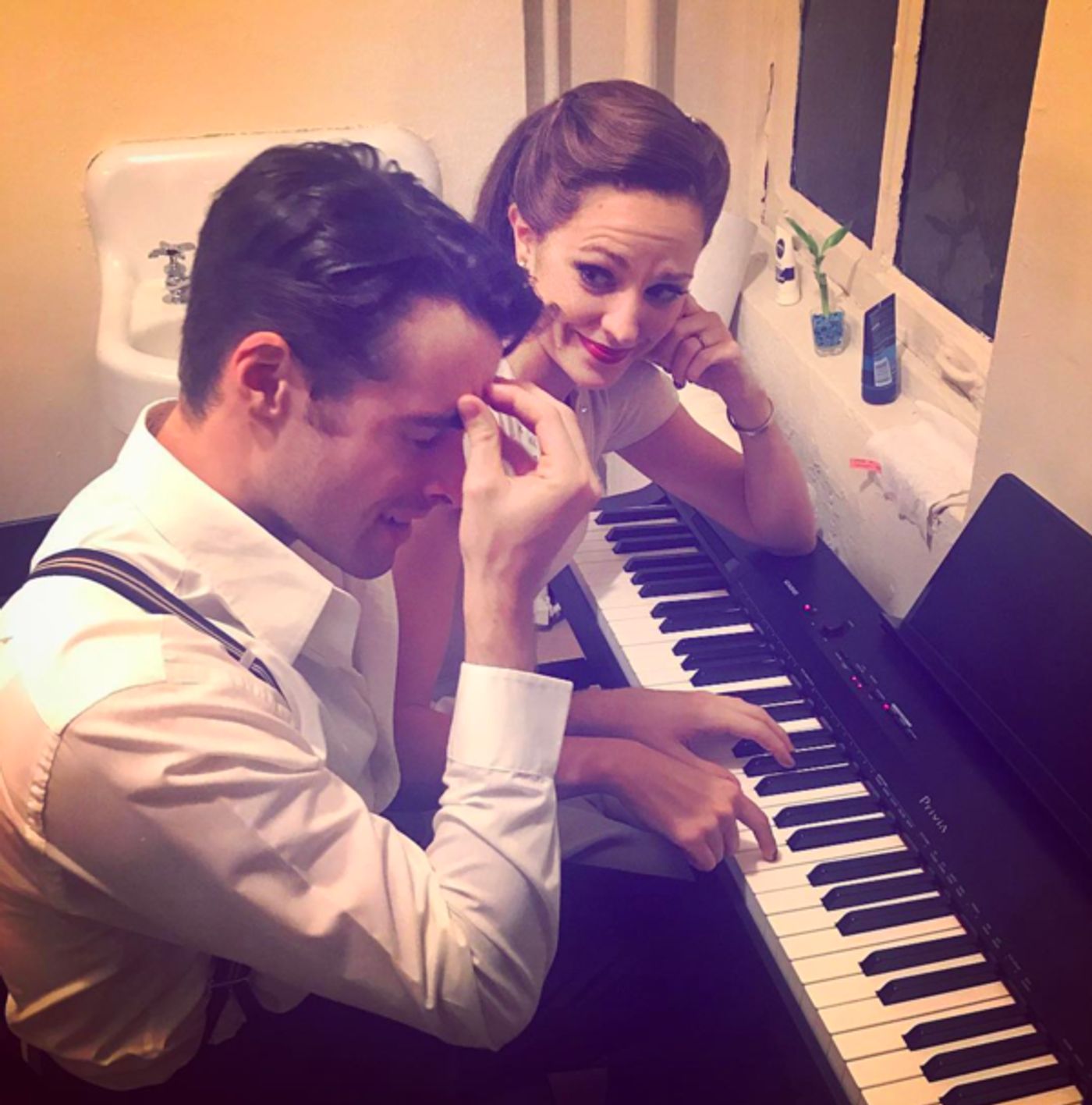 Photo Flash: First Steps First! BANDSTAND Continues Music Lessons, and More Saturday Intermission Pics!  Image