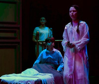 Nadina Hassan, Will Stedina, and Elizabeth Packard Photo