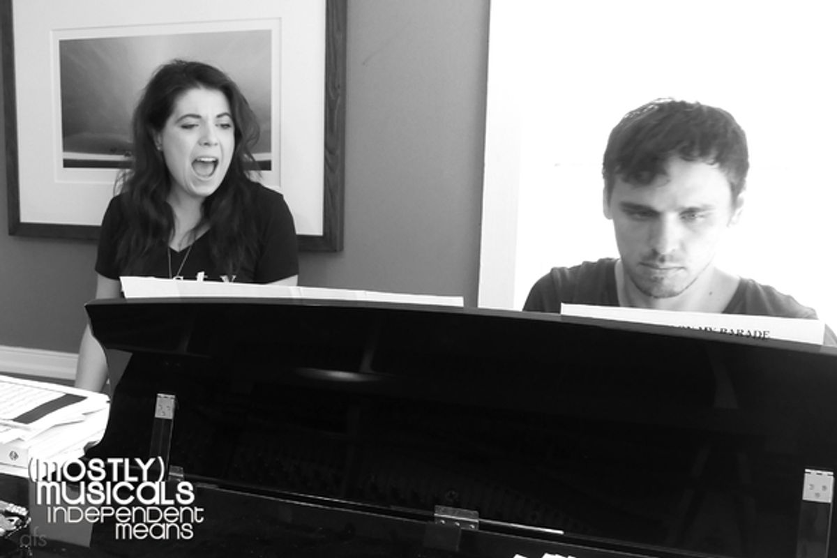 Caitlin Gallogly and Gregory Nabours at 