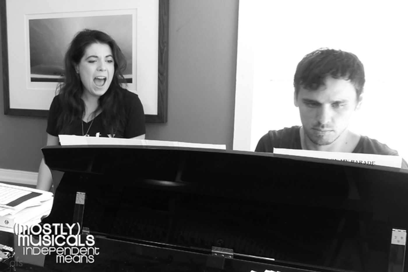 Photo Flash: In Rehearsal with (Mostly) Musicals on Independence Eve  Image