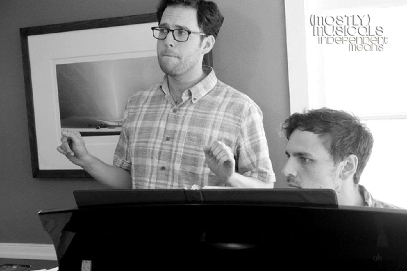 Photo Flash: In Rehearsal with (Mostly) Musicals on Independence Eve  Image