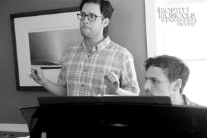 Mark Jacobson and Gregory Nabours @ BroadwayWorld Mark Jacobson and Gregory Nabours Photo