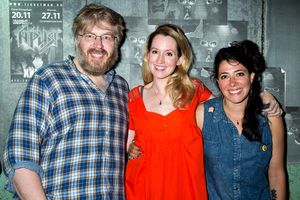 Dave Malloy, Ingrid Michaelson, Rachel Chavkin @ BroadwayWorld Dave Malloy, Ingrid Michaelson, Rachel Chavkin Photo