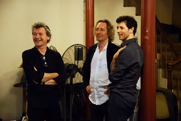 Simon Phillips, Jonathan Church, Jonathan Watton  Photo