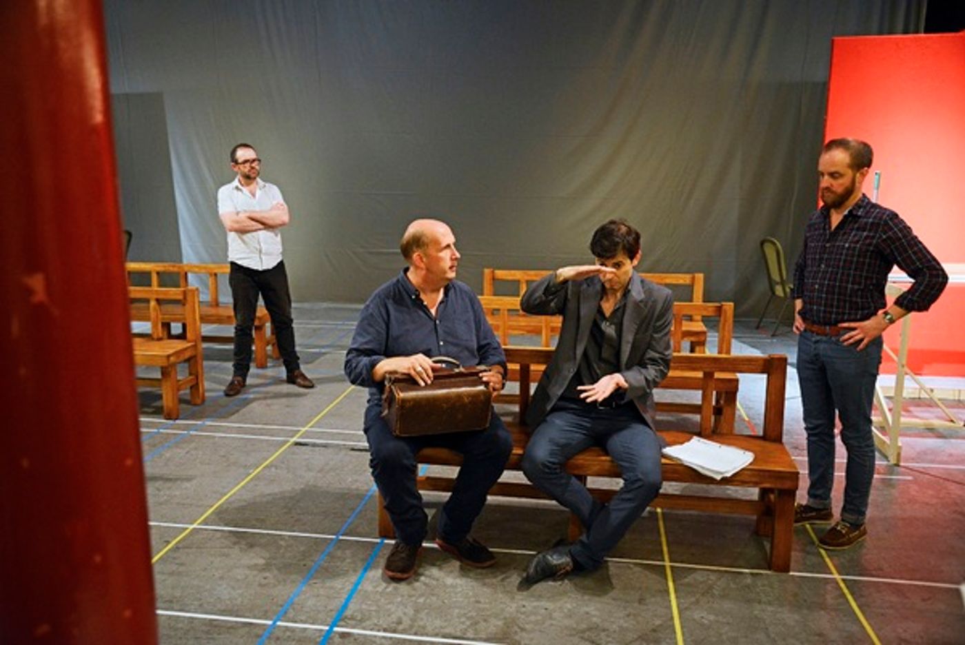 Photo Flash: In Rehearsal with UK Premiere of NORTH BY NORTHWEST  Image