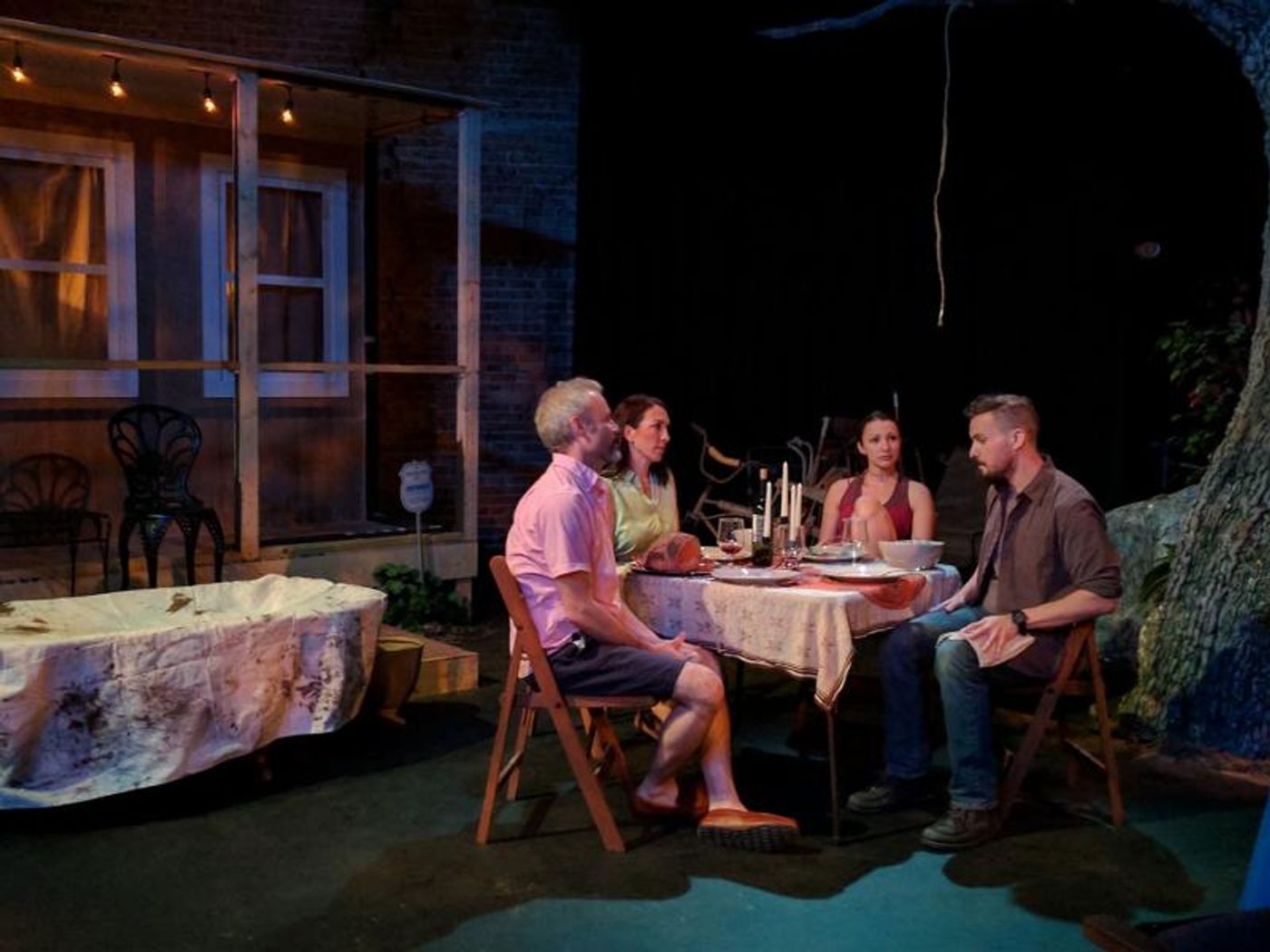 Review: KB Productions' THE WATER'S EDGE by Theresa Rebeck  Image