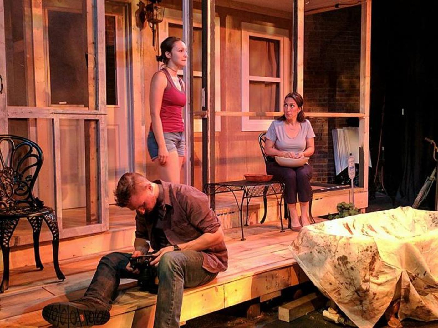 Review: KB Productions' THE WATER'S EDGE by Theresa Rebeck  Image