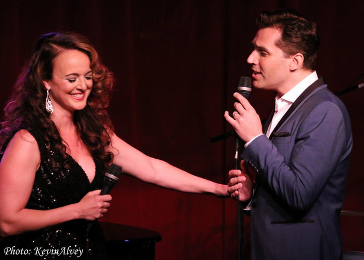 Melissa Errico, Ryan Silverman at 
