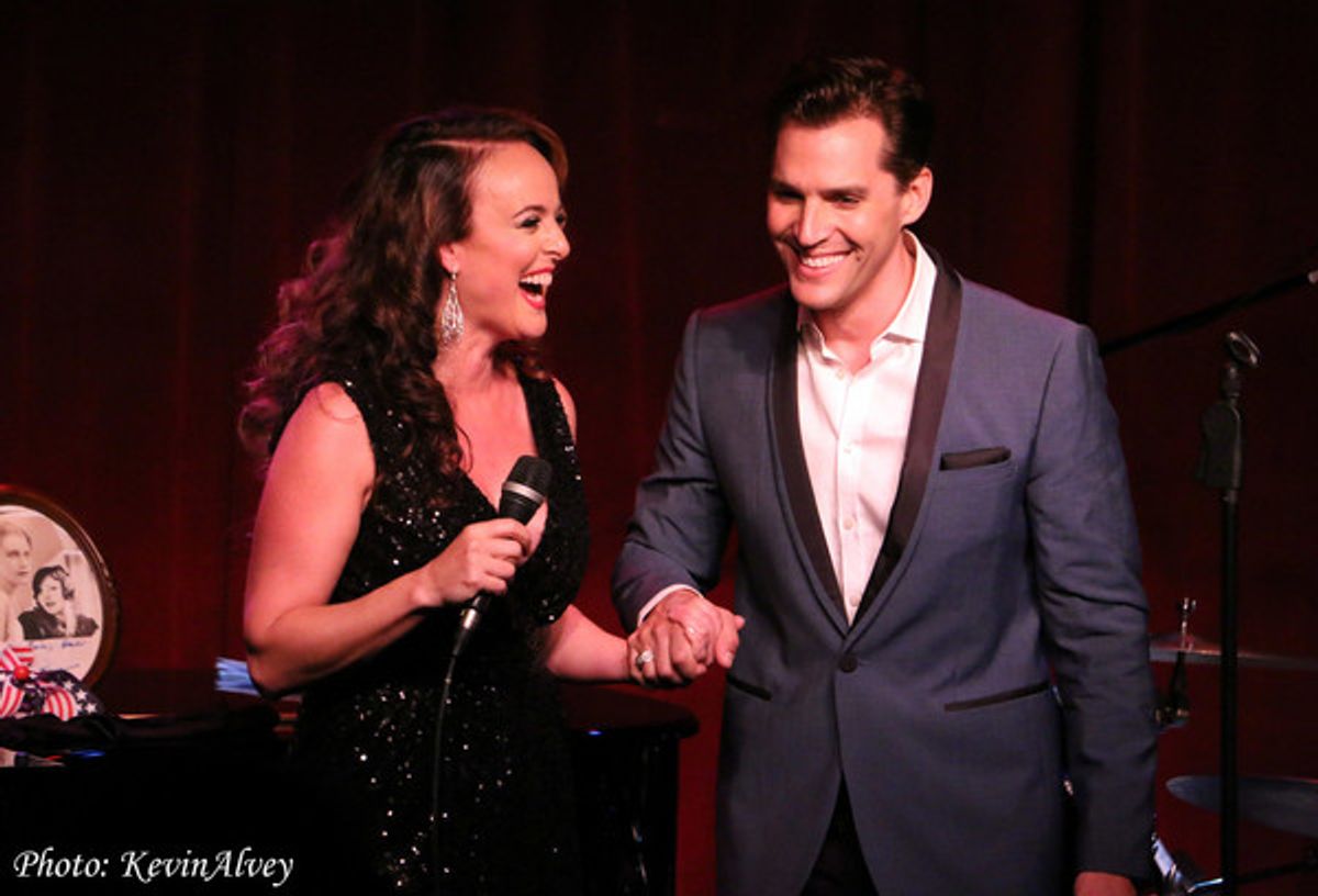 Melissa Errico, Ryan Silverman at 