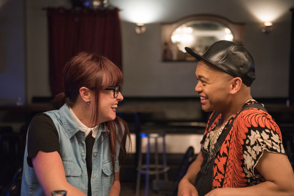 Erica Peck, Jeigh Madjus at 