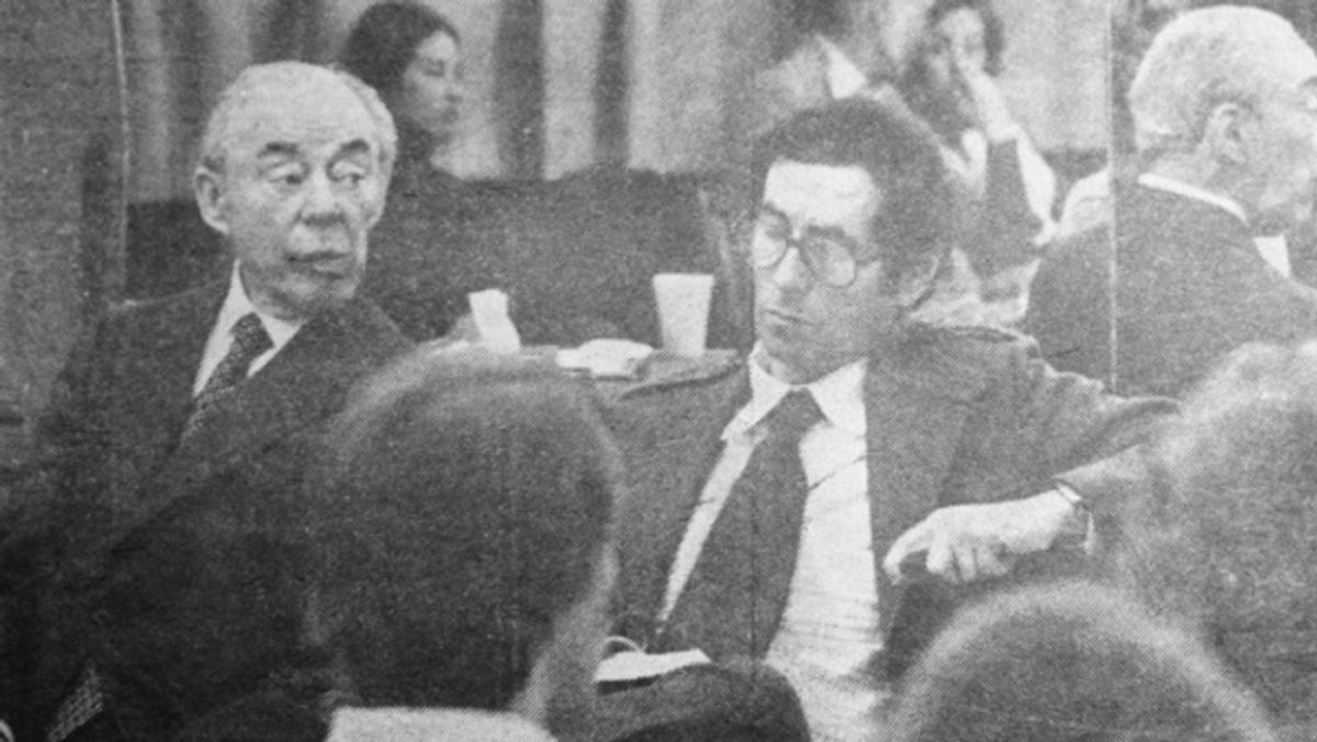 Rehearsal Photo from the original 1976 Broadway Production of REX, with composer Richard Rodgers and book writer, Sherman Yellen. The new REX opens July 6 at UFOMT.  For info and tickets: UFOMT.org at 