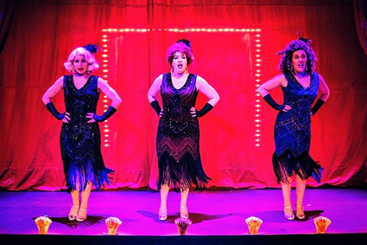 Britt-Marie Sivertsen, Melissa Young, Steph Vondell at 