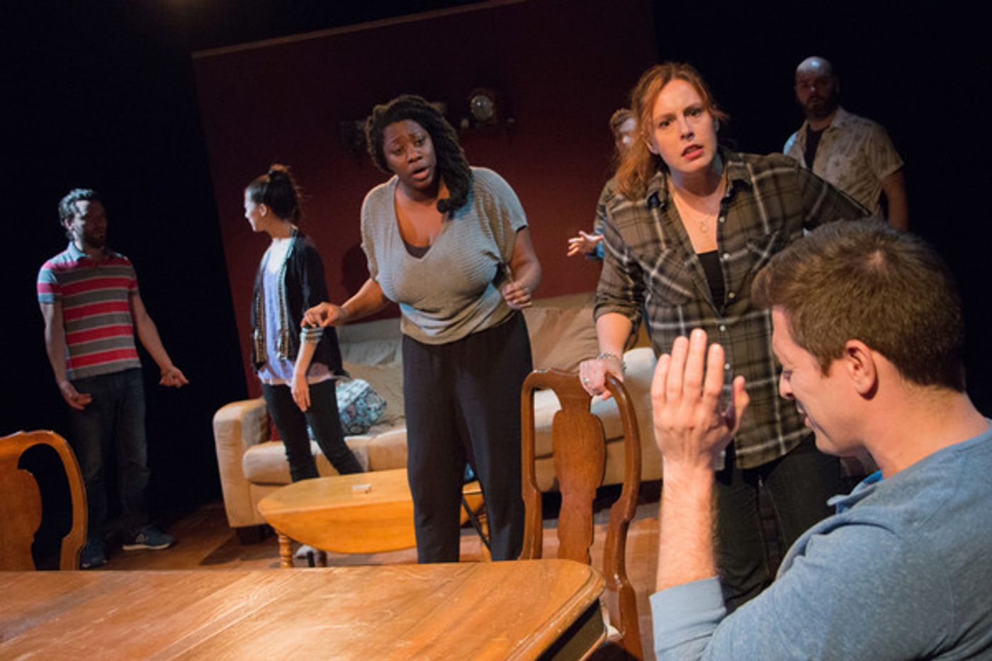 Photo Flash: Broken Nose Theatre's Hit AT THE TABLE Extends Through August  Image