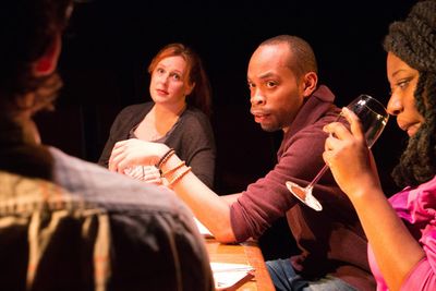 Elise Spoerlein, Johnard Washington and Echaka Agba Photo