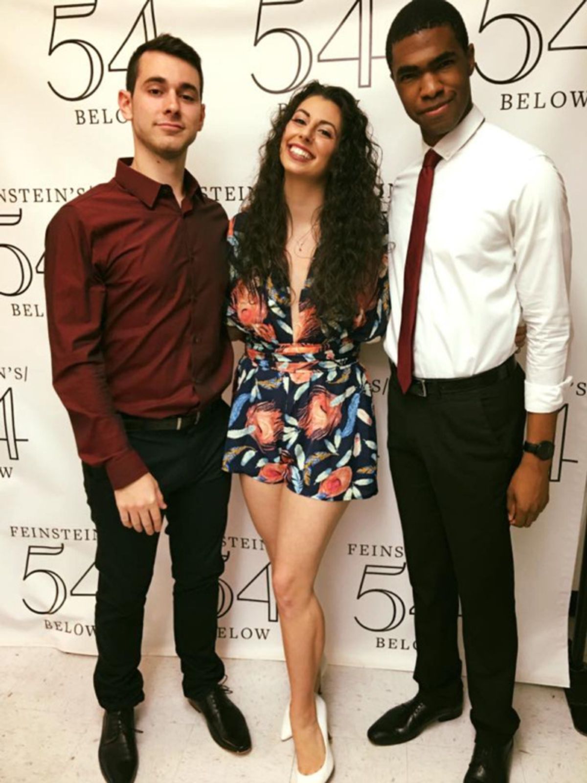 Zach Miller, Alexandra Vecchio and Rashad Guy at 