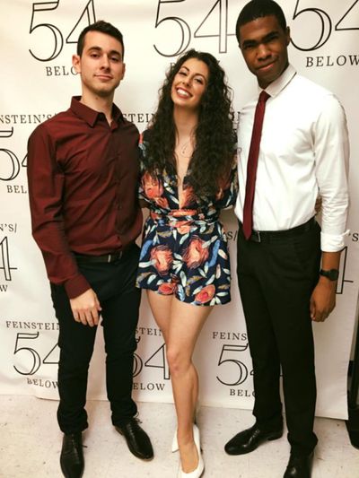 Zach Miller, Alexandra Vecchio and Rashad Guy Photo
