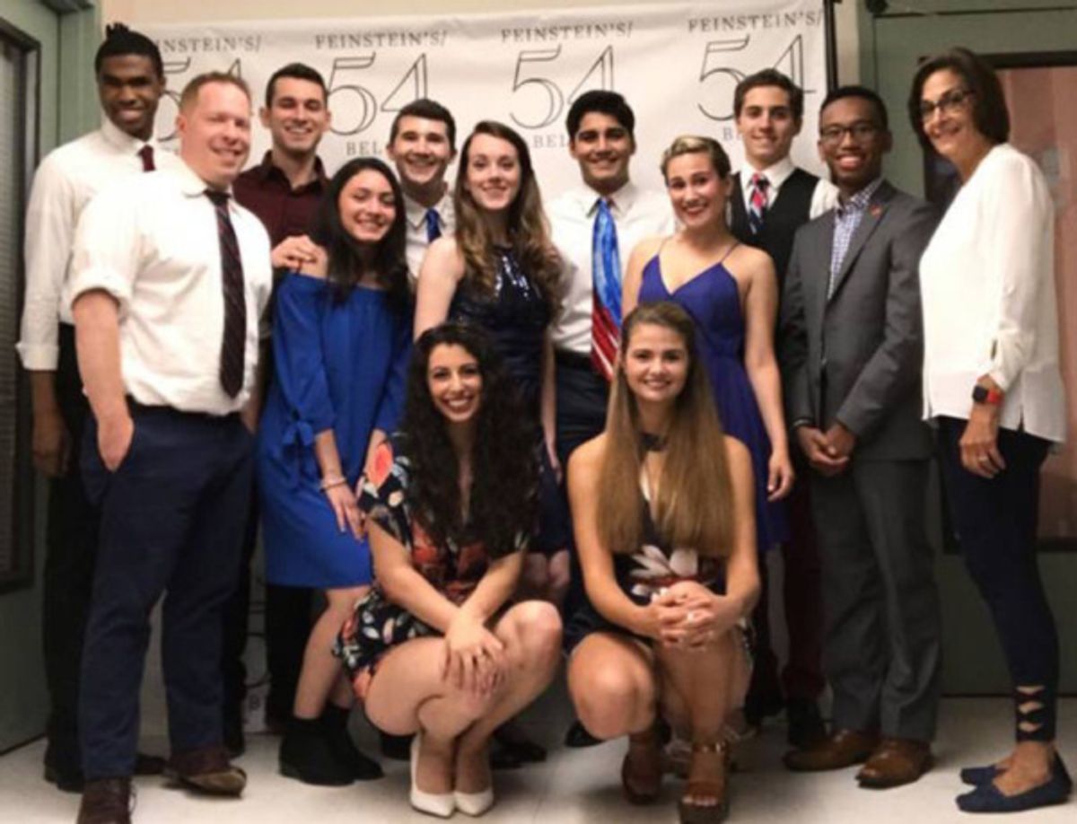 Red, White & Broadway Company.
Rashid Guy, Bernard J Solomon (Dream Theater Exec. Artistic Dir.), Zach Miller, Kate Glennon, Alexandra Vecchio, Matt Weinstein, Stephanie Anne Christian, Alex Birchwale, Erica Morrealle, Shannen Doyle, Hunter Kovacs,  at 