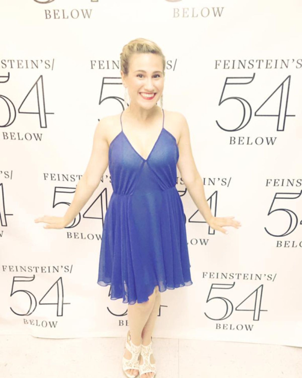Erica Morrealle at Red, White and Broadway Plays Feinstein's/54 Below