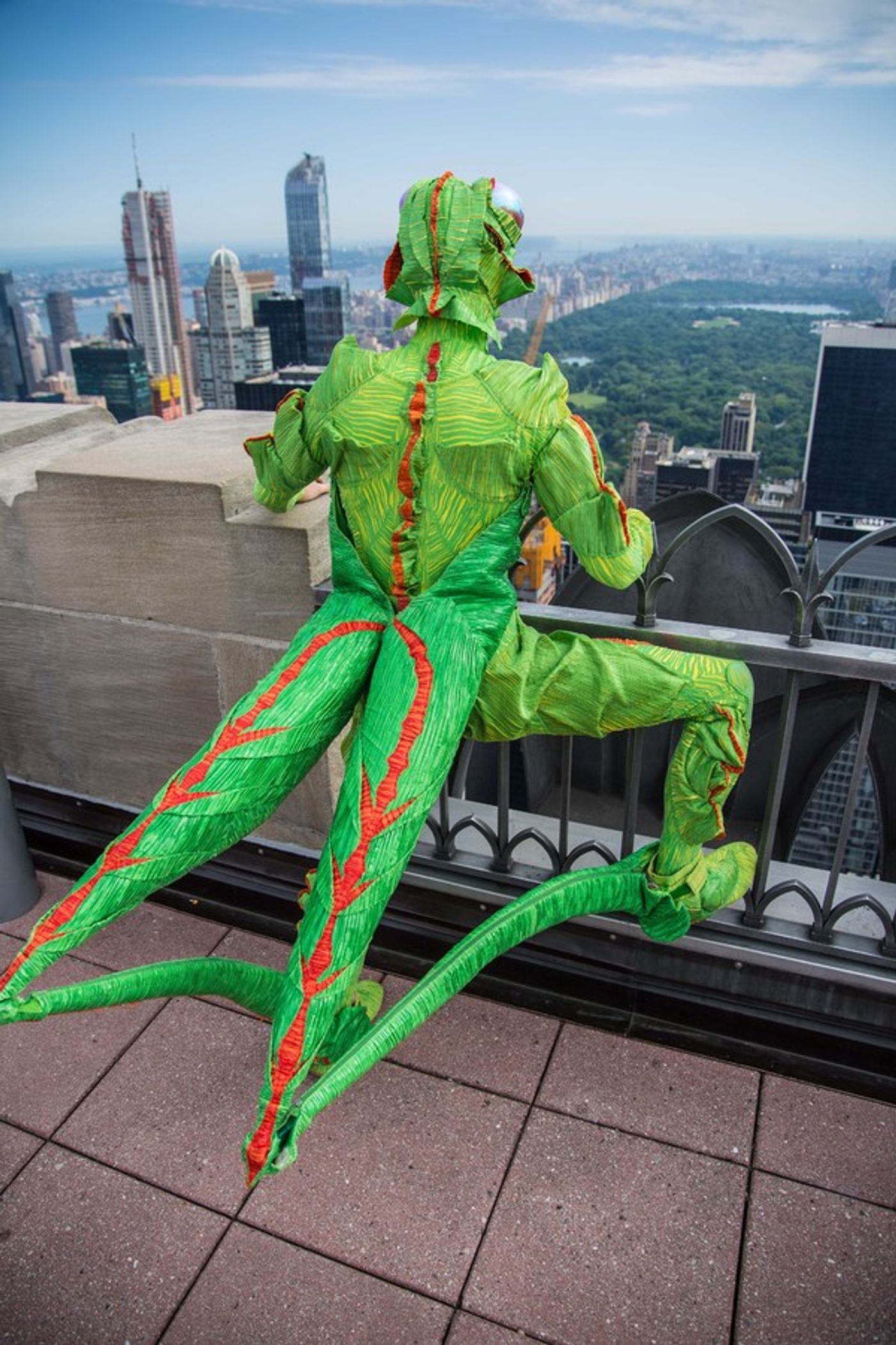 Photo Flash: Colorful Insects of Cirque's OVO Visit Top of the Rock  Image