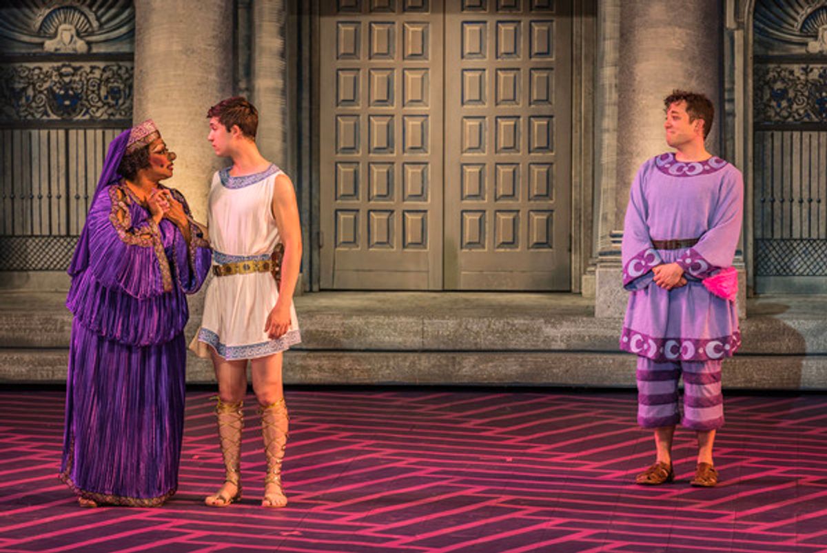 E. Faye Butler, Marrick Smith and John Tartaglia at 