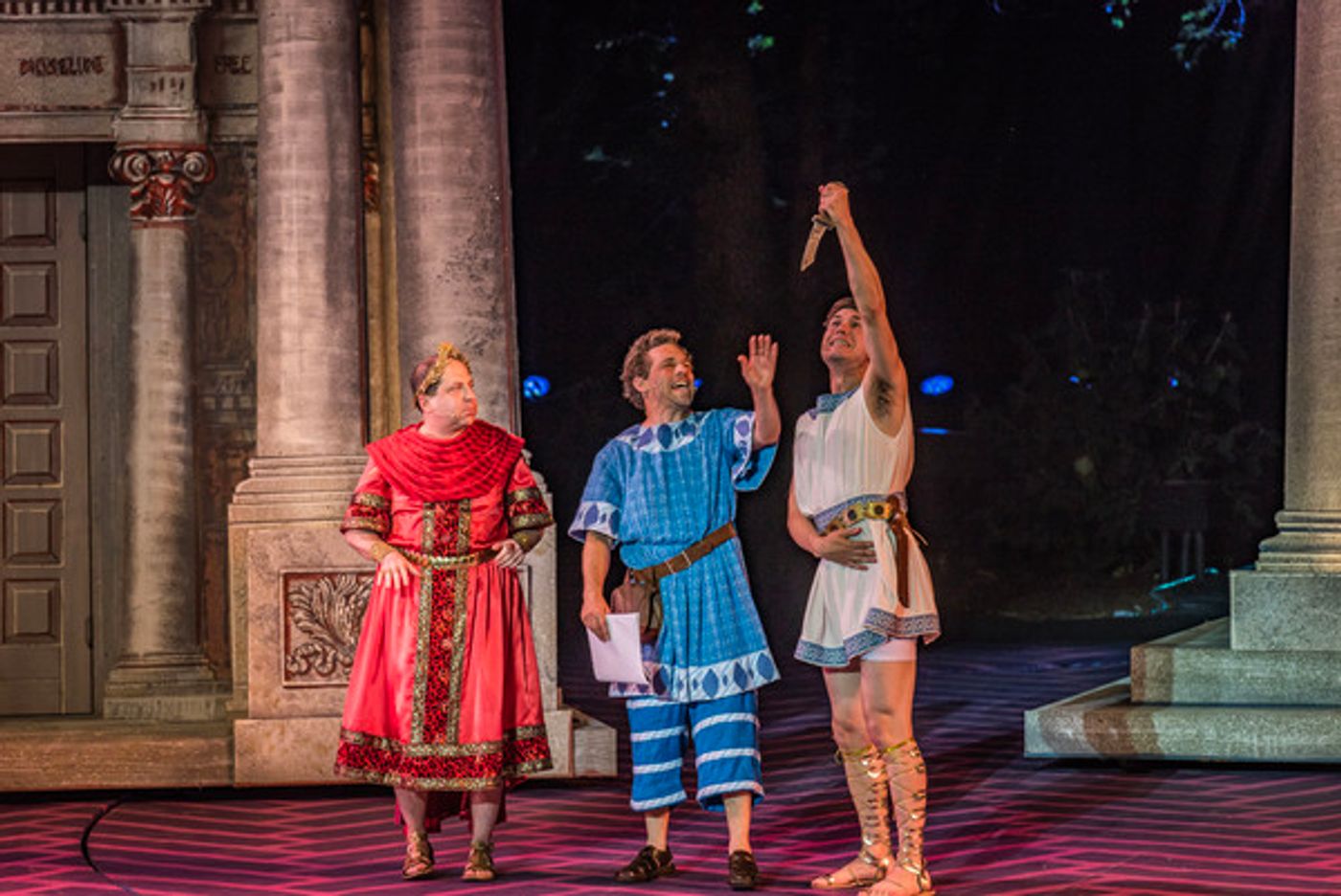 Photo Flash: First Look - The Muny Channels Rome with A FUNNY THING HAPPENED ON THE WAY TO THE FORUM!  Image