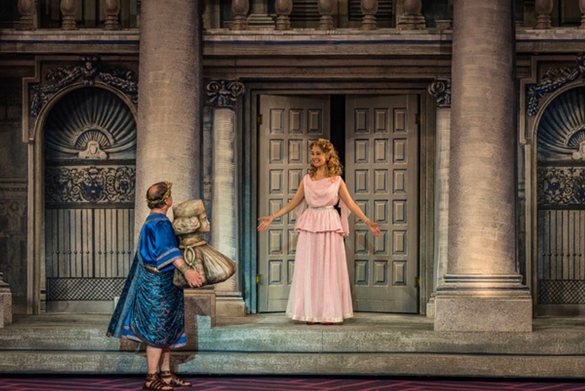 Mark Linn-Baker and Ali Ewoldt at 