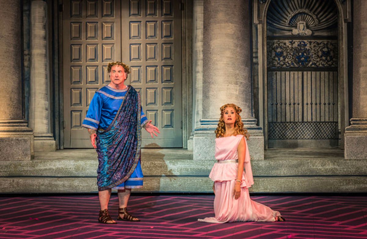 Mark Linn-Baker and Ali Ewoldt at 