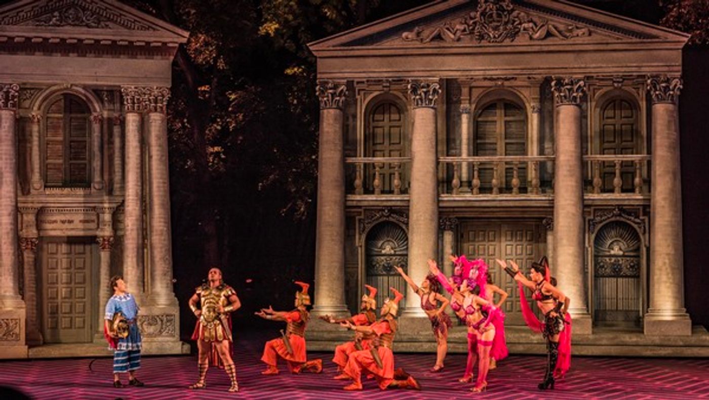 Photo Flash: First Look - The Muny Channels Rome with A FUNNY THING HAPPENED ON THE WAY TO THE FORUM!  Image