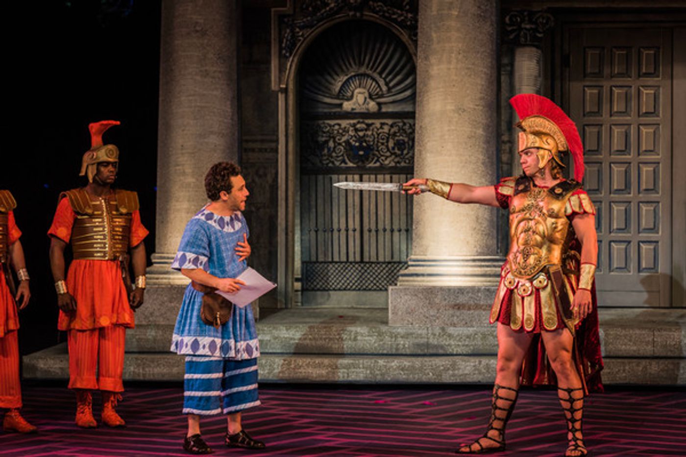 Photo Flash: First Look - The Muny Channels Rome with A FUNNY THING HAPPENED ON THE WAY TO THE FORUM!  Image