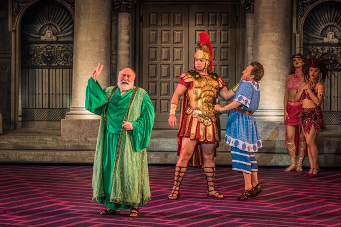 Photo Flash: First Look - The Muny Channels Rome with A FUNNY THING HAPPENED ON THE WAY TO THE FORUM!  Image