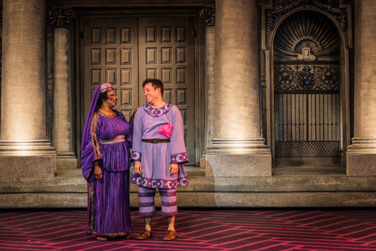 E. Faye Butler and John Tartaglia at 