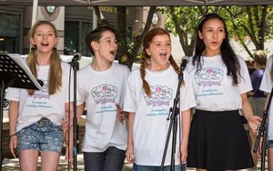 Grace Rundhaug, Blake Sheridan, Tai Sandhu, Miranda Jo DeMott @ BroadwayWorld Grace Rundhaug, Blake Sheridan, Tai Sandhu, Miranda Jo DeMott Photo