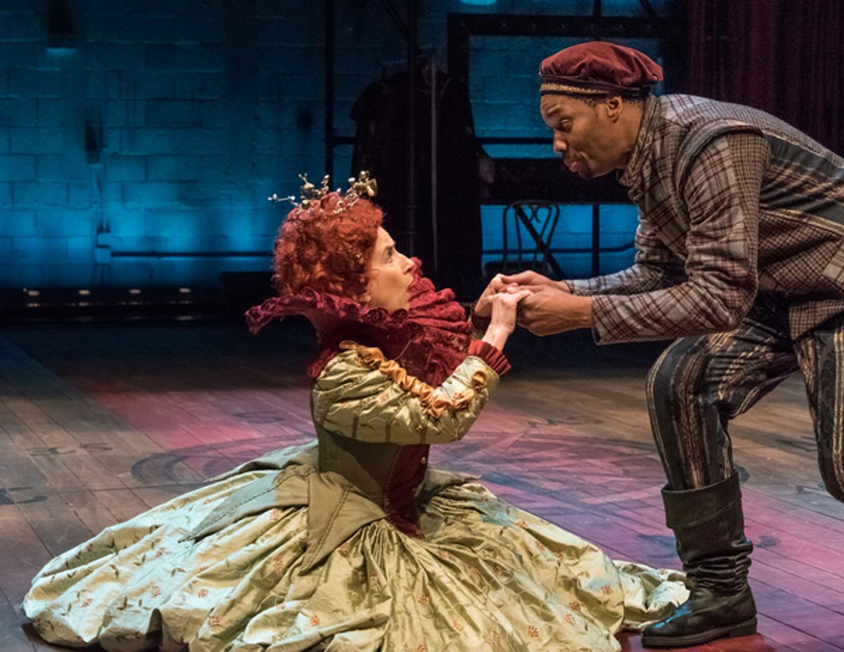 Bella Merlin and Deaon Griffin-Pressley at 